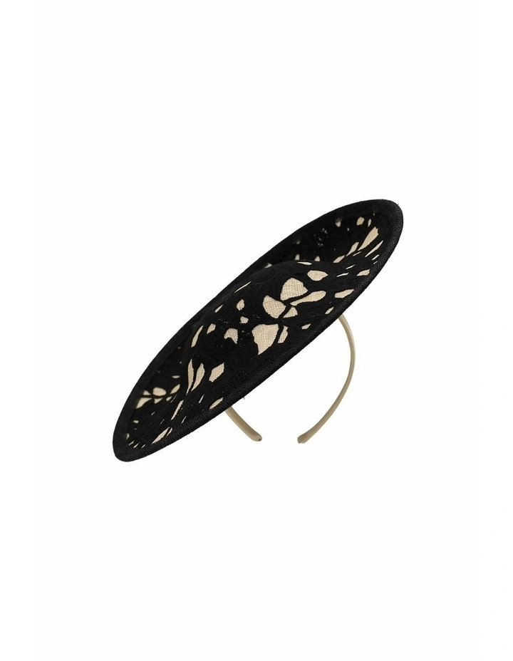 Tiana Fascinator in Black image 4
