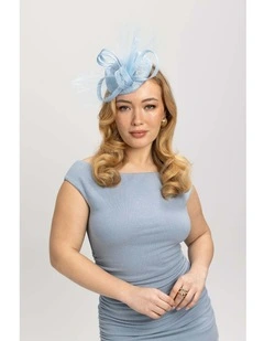 Fallon Fascinator in Blue