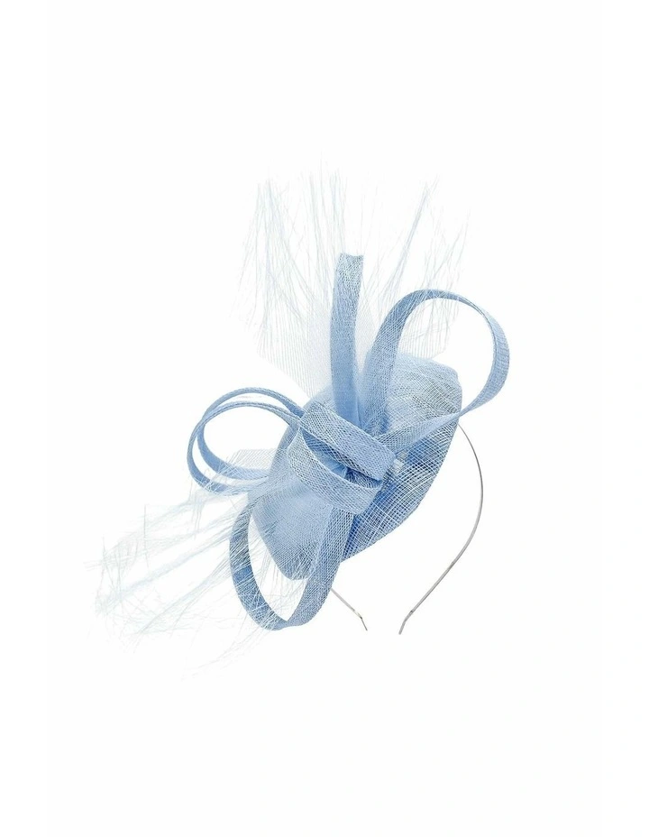 Fallon Fascinator in Blue image 2