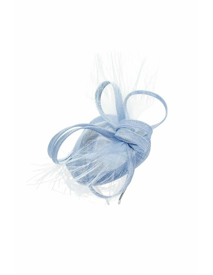 Fallon Fascinator in Blue image 4