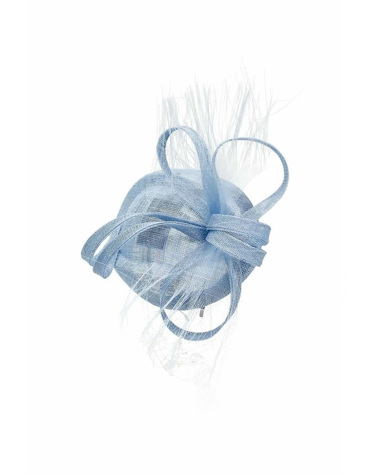 Fallon Fascinator in Blue image 6