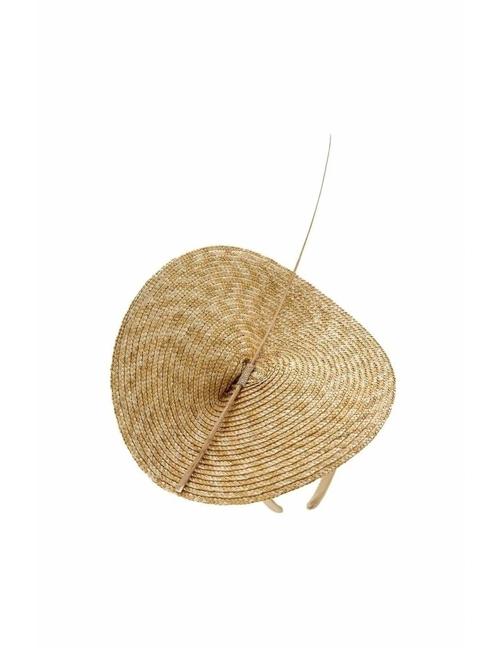 Frita Fascinator in Natural Beige image 2