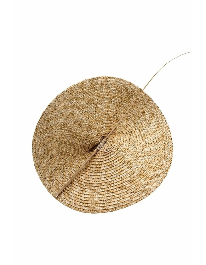 Frita Fascinator in Natural Beige image 5