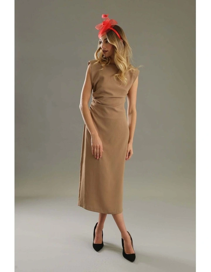 Elisa Fascinator in Red image 4