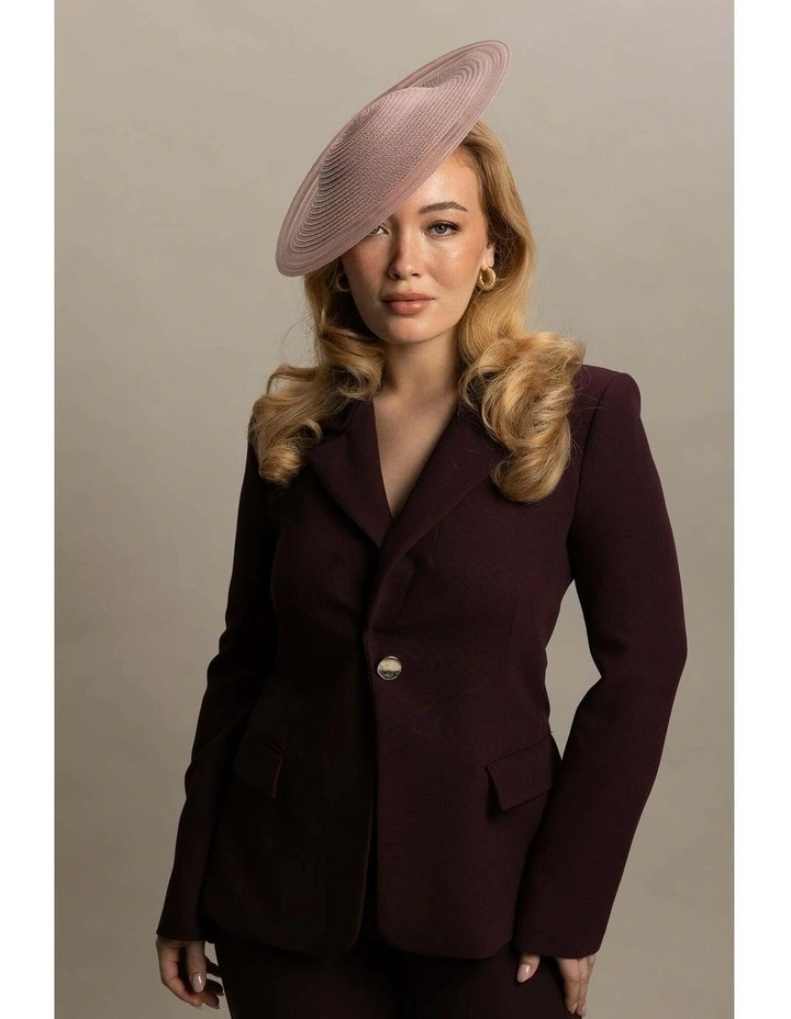 Ari Fascinator in Blush Pink image 4