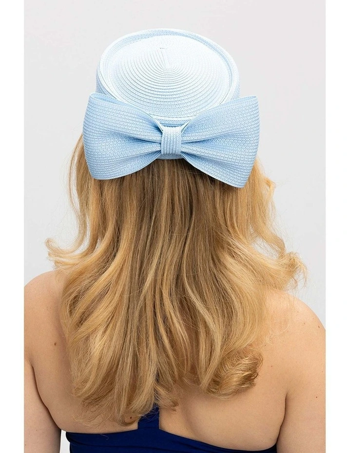 Tara Racewear Pillbox Hat in Blue image 2