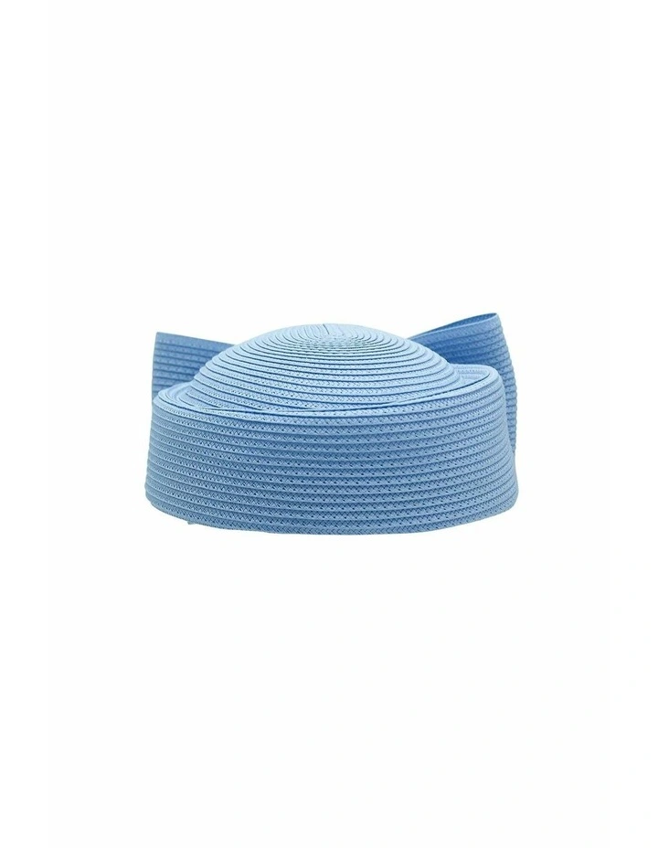Tara Racewear Pillbox Hat in Blue image 3