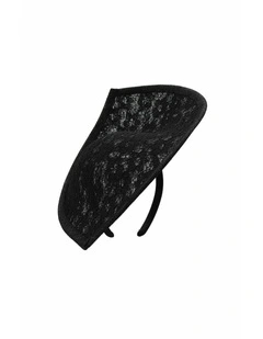 Zadie Fascinator in Black