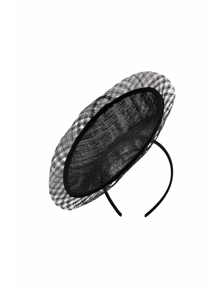 Kate Fascinator in Black image 2