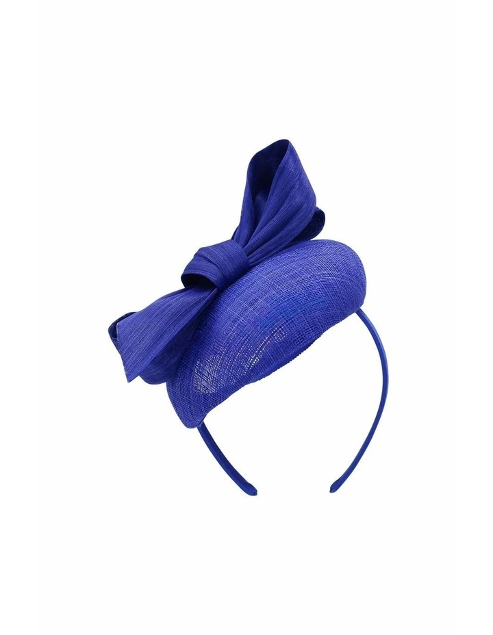 Rosie Fascinator in Cobalt Blue image 5