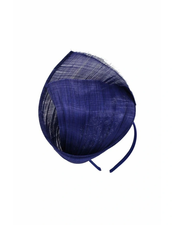 Vanya Fascinator in Cobalt Blue image 4
