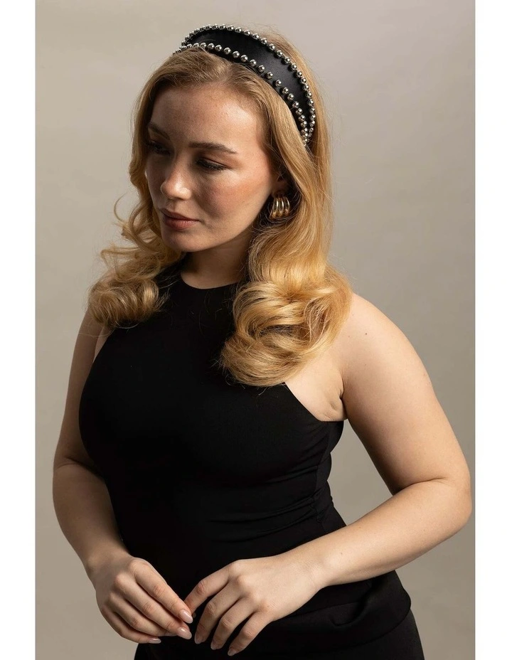 Raleigh Headband in Black image 1