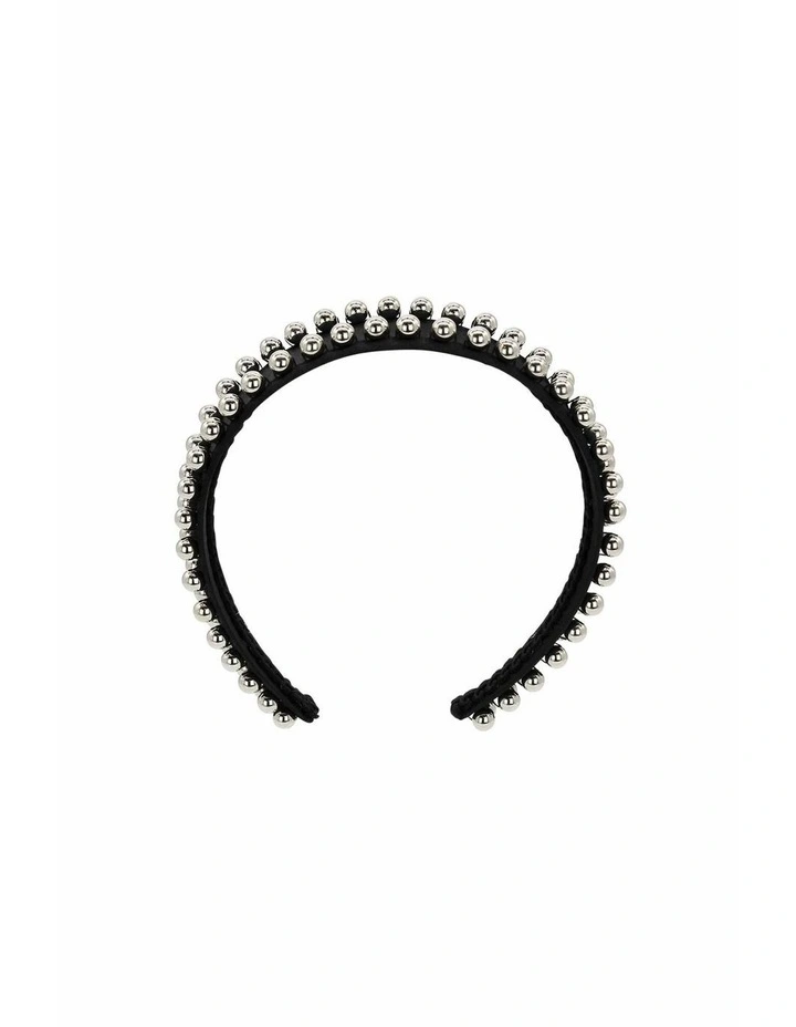 Raleigh Headband in Black image 4