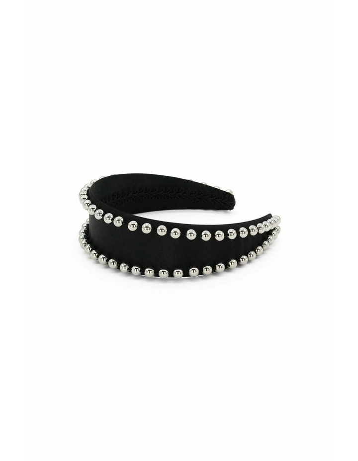 Raleigh Headband in Black image 6