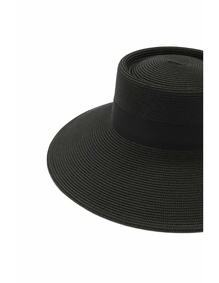 Rhoda Racewear Droop Hat in Black image 6