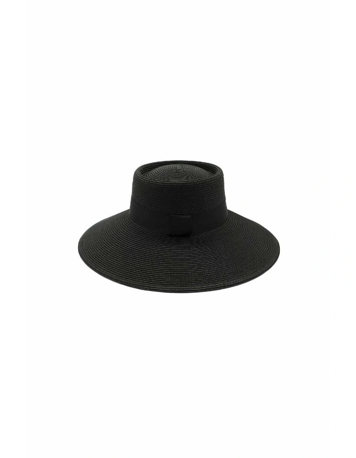 Rhoda Racewear Droop Hat in Black image 7
