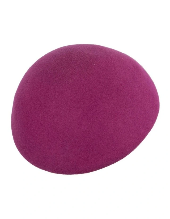 Fuchsia felt beret hat by Max Alexander J432F image 5