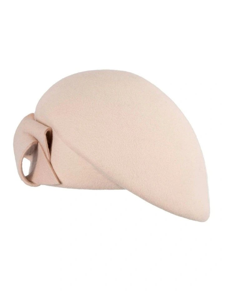 Nude felt beret hat by Max Alexander J432NU image 1