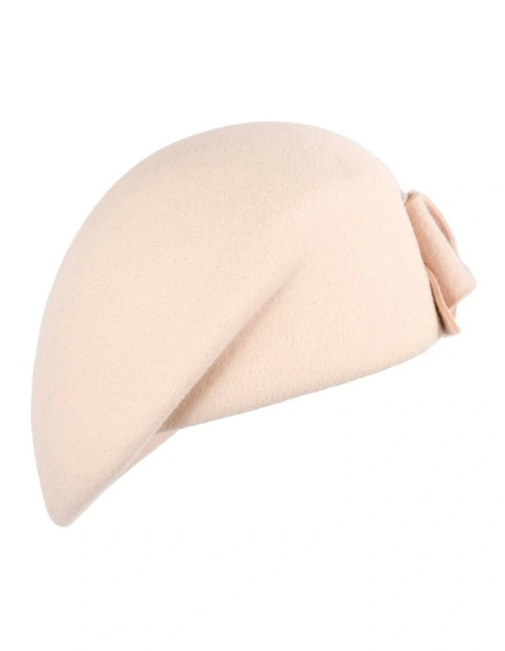 Nude felt beret hat by Max Alexander J432NU image 2