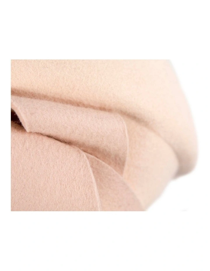 Nude felt beret hat by Max Alexander J432NU image 4