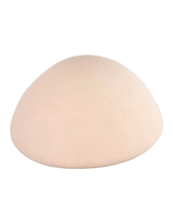 Nude felt beret hat by Max Alexander J432NU image 5