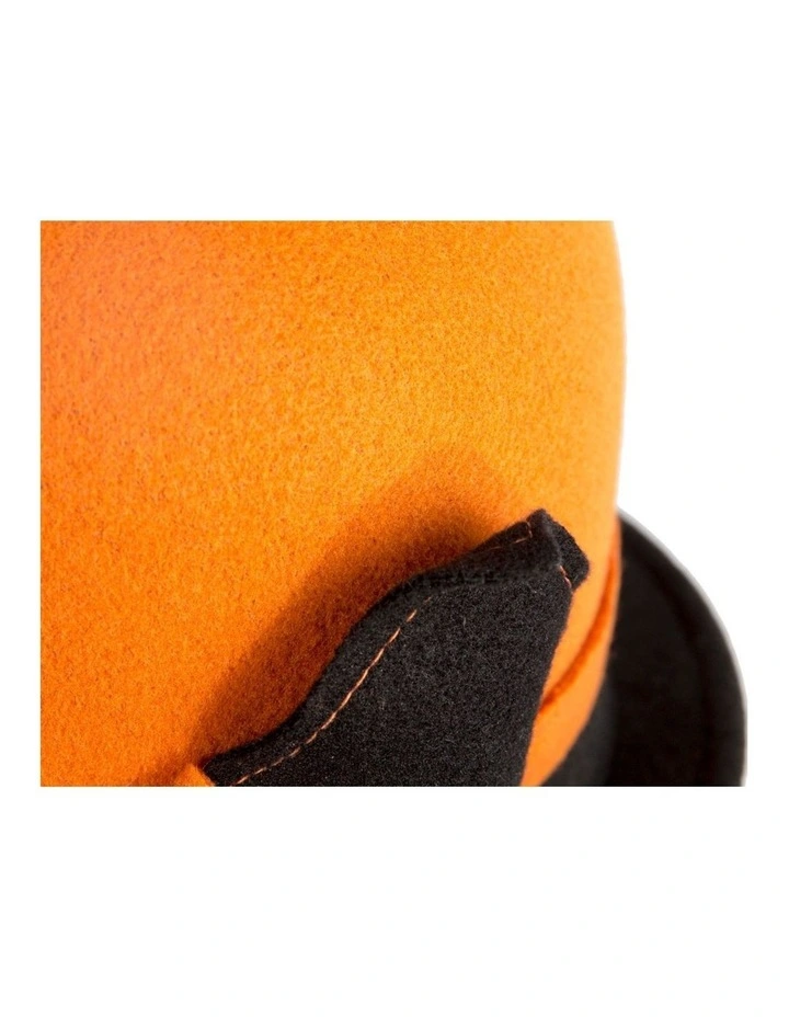 Orange & Black Winter Fashion Hat by Max Alexander J454ORB image 4