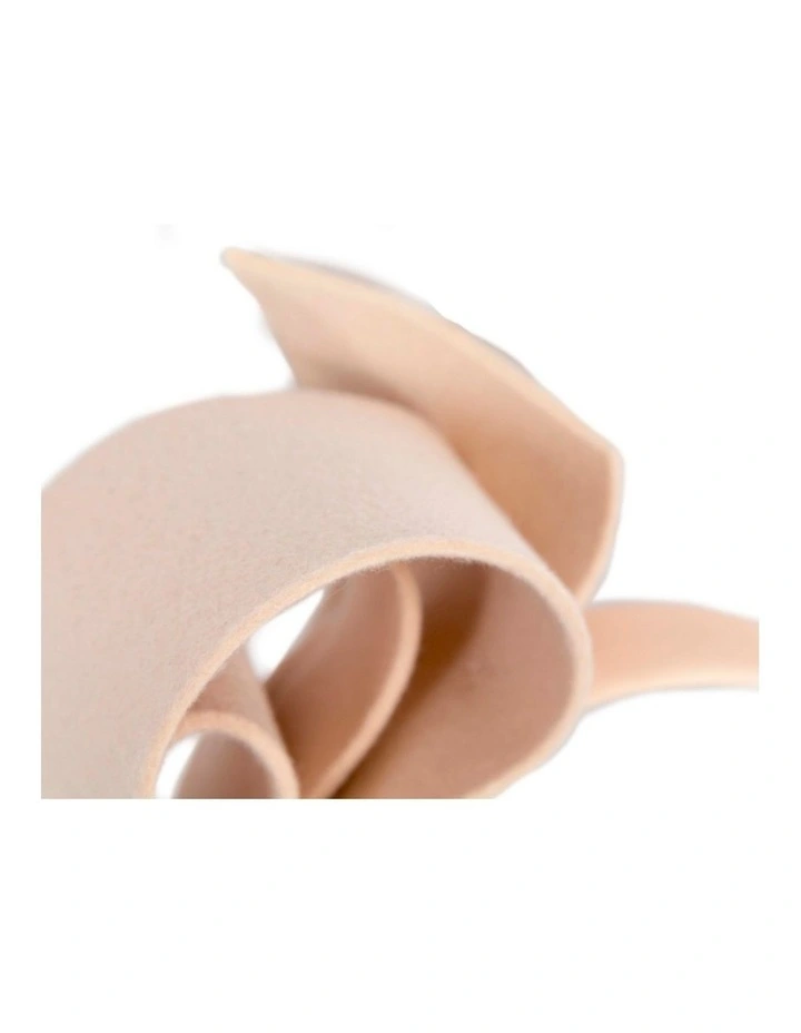 Nude felt bow fascinator by Max Alexander J435NU image 2