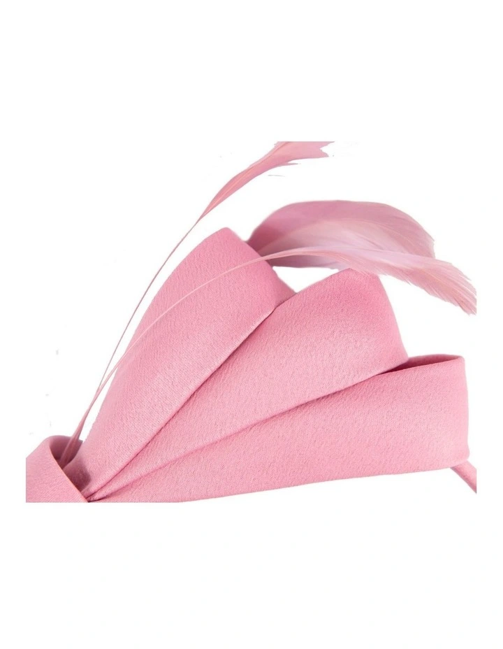 Pink bow racing fascinator by Max Alexander J444 J444PI image 2