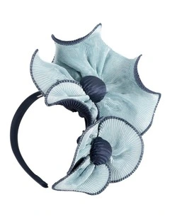 Blue & Navy racing fascinator by Max Alexander J442BLN