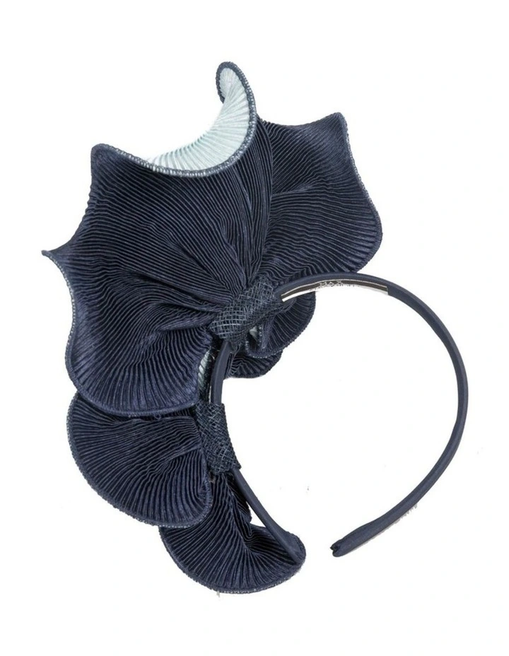 Blue & Navy racing fascinator by Max Alexander J442BLN image 3