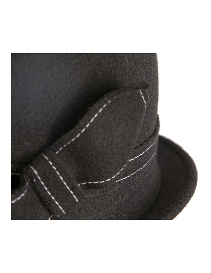 Black Winter Fashion Hat by Max Alexander J454B image 4