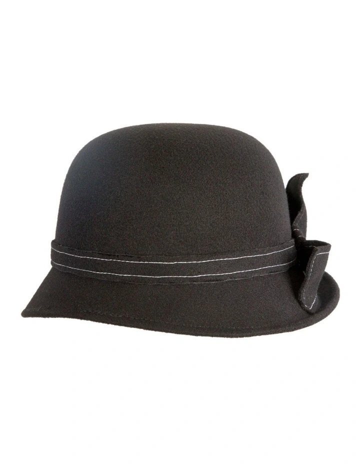 Black Winter Fashion Hat by Max Alexander J454B image 5