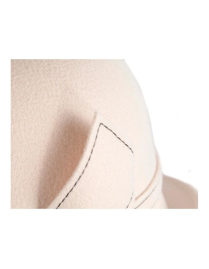 Cream Winter Fashion Hat by Max Alexander J454C image 4