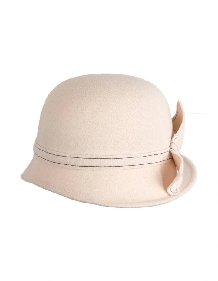 Cream Winter Fashion Hat by Max Alexander J454C image 5