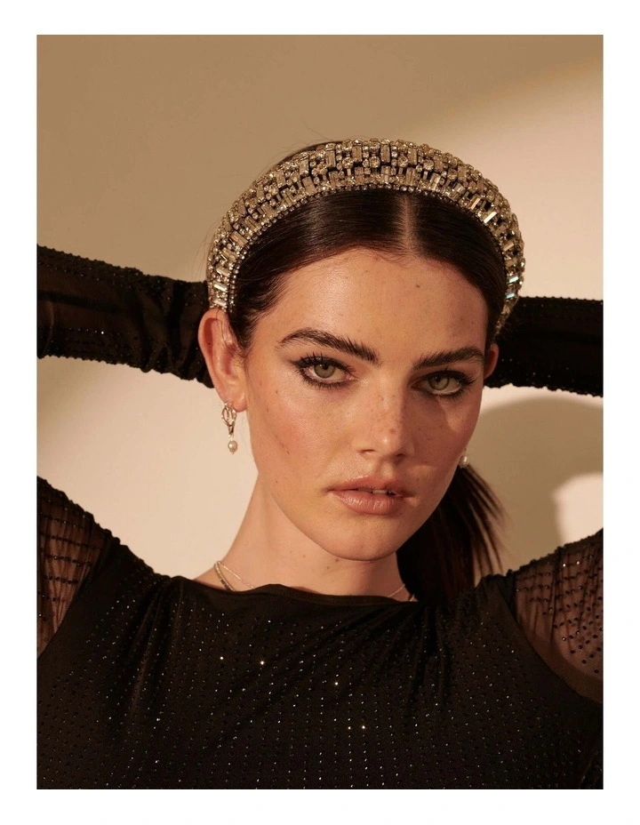 Audie Diamante Embellished Headband image 2