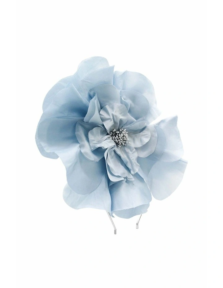 Cindy Fascinator in Pale Blue image 3