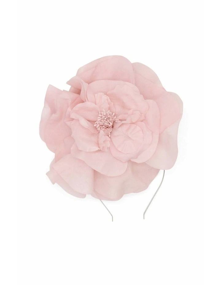 Cindy Fascinator in Pale Pink image 2