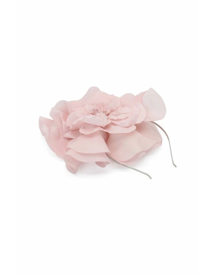 Cindy Fascinator in Pale Pink image 4