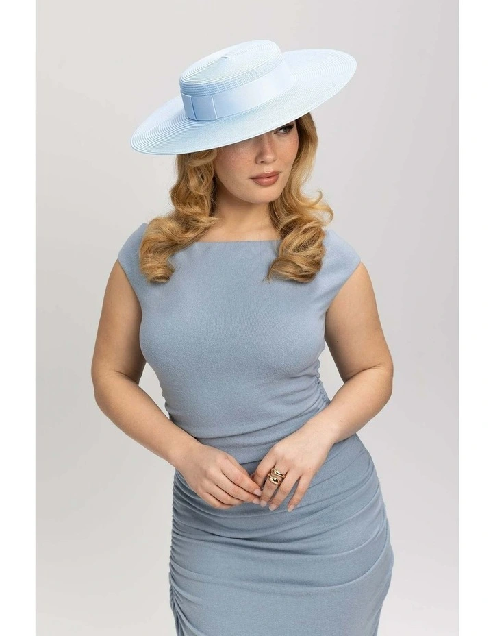 Macy Racewear Boater in Blue image 2