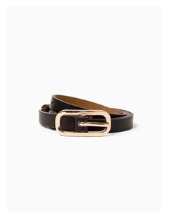 Gigi Thin Belt - Brown