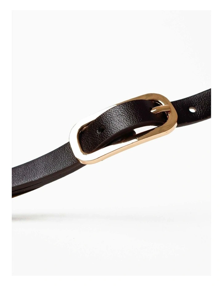 Gigi Thin Belt - Brown image 2