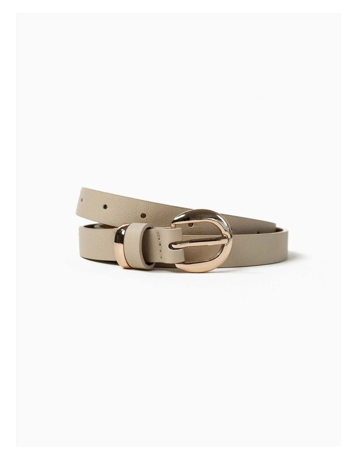 Paloma Thin Belt - Stone image 1