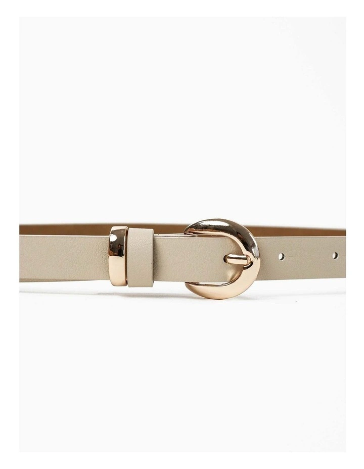 Paloma Thin Belt - Stone image 3