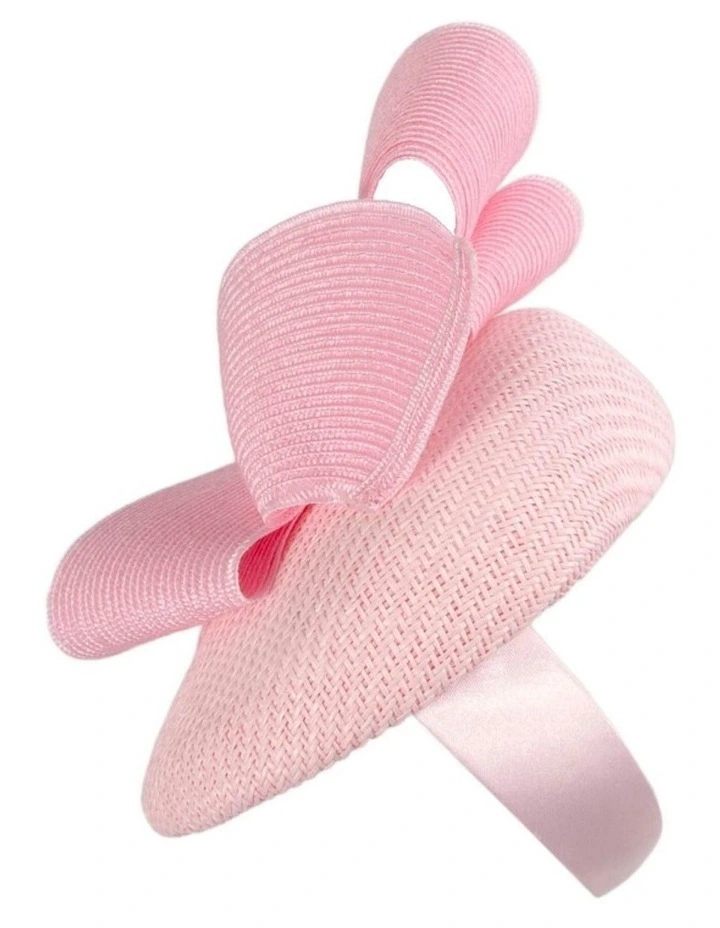 Pink pillbox fascinator by Fillies Collection S324PI image 3