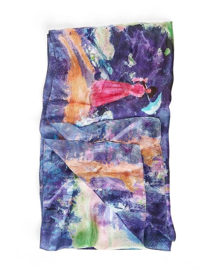 By The Lake Scarf - Multi image 4