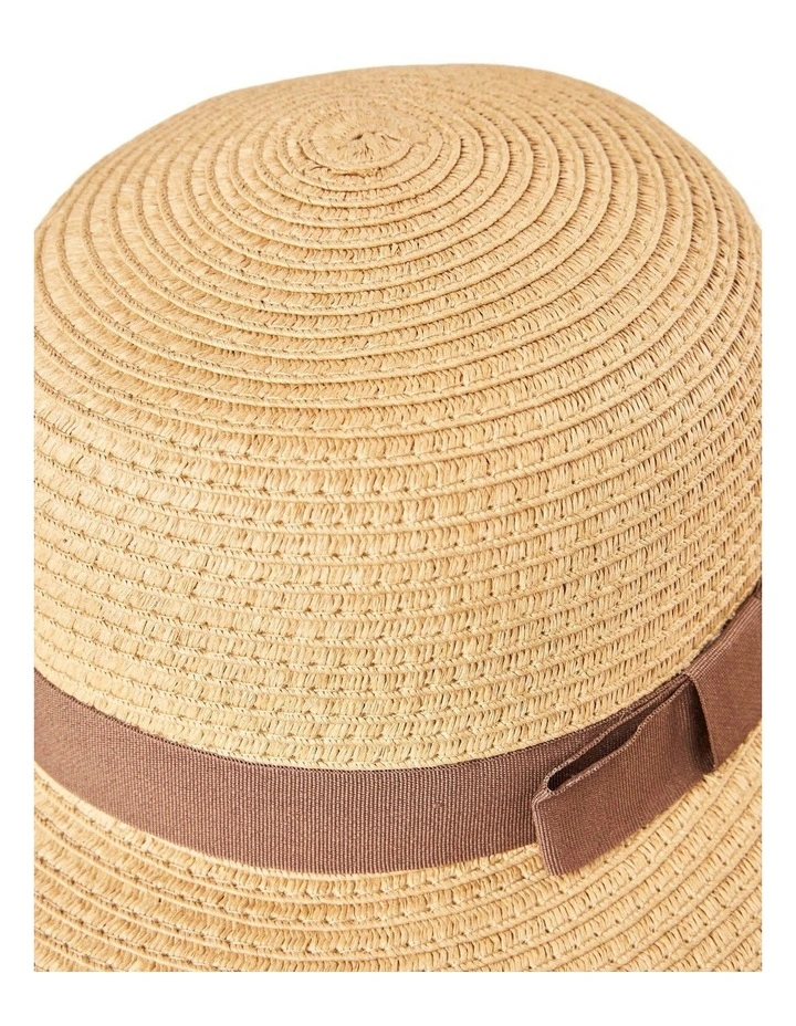 Woven Structured Hat - Natural image 4
