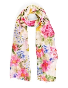 Spring Garden Scarf - Multi