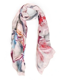 Large Floral Scarf - Multi