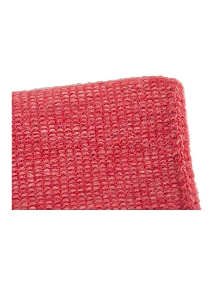 European made woven coral beanie JR001CR image 4