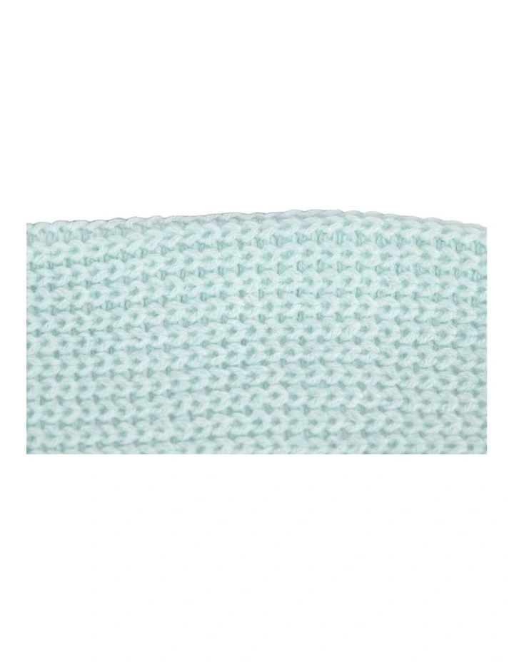 Light Blue Angora Blend Slouchy Beanie Made in Europe JR021LBL image 3